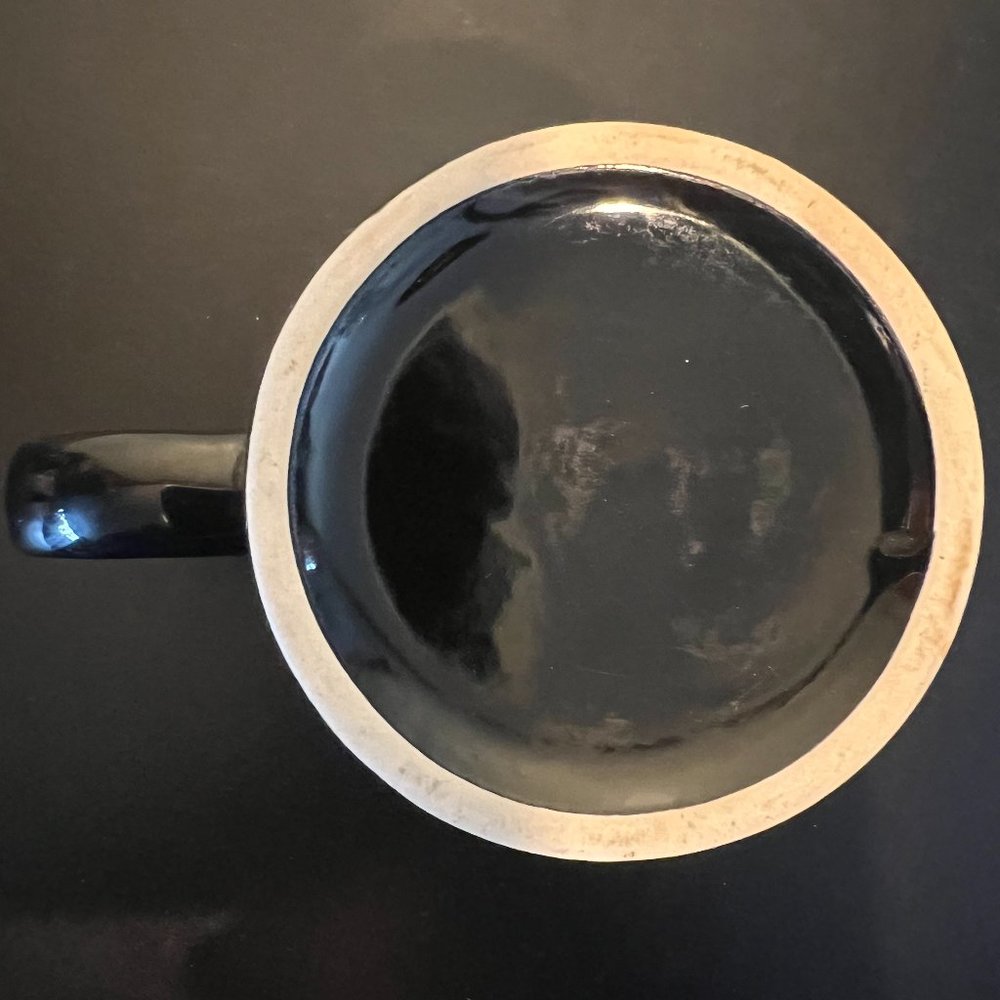 Minnesota Souvenir Ceramic Coffee Cup Mug Scenic Lake Ducks Black Blue - Picture 7 of 7